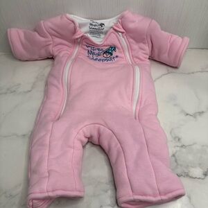 Baby Merlin’s Magic Sleepsuit. Pink. 3-6 Months.
